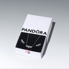 Pandora Halo Heart Trio Jewelry Gift Set