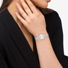 COACH Harlow Silver Dial Stainless Steel Bracelet Watch 23.8X26mm Watch - 14504659