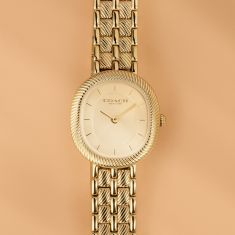 COACH Harlow Gold-Tone Stainless Steel Bracelet Watch 23.8X26mm Watch - 14504660
