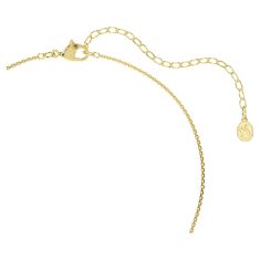 Swarovski Hyperbola Zirconia and Crystal Necklace, Gold-Tone Plated