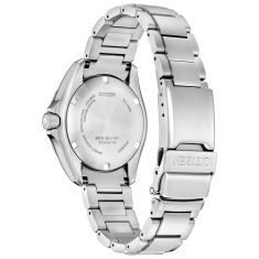 Citizen Eco-Drive Promaster Land GMT Red Dial Stainless Steel Watch 39.5mm - BJ7150-50W