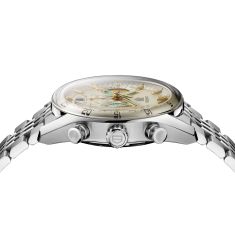 TAG Heuer CARRERA Automatic Chronograph Seafarer Beige Opaline Dial Stainless Steel Watch 42mm - CBS2016.EB0430
