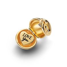 Pandora Mom Gold-Plated Ball Clasp Charm