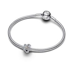 Pandora Pavé Flower Openwork Charm