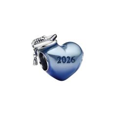 Pandora Graduation 2026 Blue Heart Charm 1