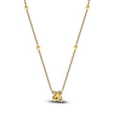 Pandora Honey Bee Gold-Plated Pendant Necklace