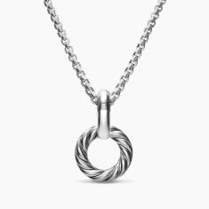 David Yurman Amulet Holder in Sterling Silver, 20.3mm