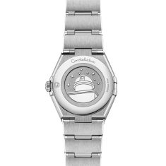 Previously Owned OMEGA Constellation Quartz Green Matcha Diamond Dial Stainless Steel Watch 28mm - O13110286060001