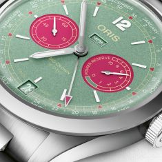 Oris Big Crown Calibre 113 Green and Pink Dial Stainless Steel Watch 43mm - 01 113 7800 4057-07 8 21 06