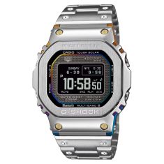 Casio G-Shock Full Metal 5000 Series Digital Rainbow Stainless Steel Watch 49.3mm - GMWBZ5000RC-1