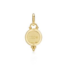 Temple St. Clair 18k Yellow Gold Small Angel Pendant