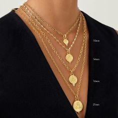 Temple St. Clair 18k Yellow Gold Small Angel Pendant