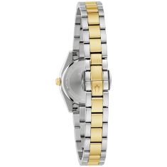 Bulova Surveyor Green Dial Two-Tone Bracelet Watch 22.7mm - 98L329