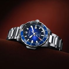 Bulova Marine Star Series B Automatic Blue Dial Stainless Steel Watch 41mm - 98B466