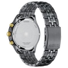 Citizen Eco-Drive Classic LIGHT in BLACK Limited Edition Stainless Steel Watch 42mm - AT2576-68E
