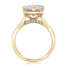 5ctw Radiant Lab Grown Diamond 14k Yellow Gold Engagement Ring - 80th Anniversary Limited Edition