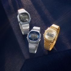 Casio Vintage Gold-Tone Stainless Steel Digital Watch 39x36.8mm - A140WEG-9ACF