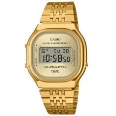 Casio Vintage Gold-Tone Stainless Steel Digital Watch 39x36.8mm - A140WEG-9ACF 1