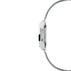 Casio Vintage Silver Dial Stainless Steel Digital Watch 38.6x36.3mm - A168WEM-7VT