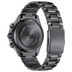 Citizen Eco-Drive Attesa LIGHT in BLACK Limited Edition Super Titanium Watch 44.6mm - CC4078-51E