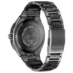 Citizen Eco-Drive Attesa Spaceship Black Limited Edition Super Titanium Watch 43.2mm - CC4107-80H