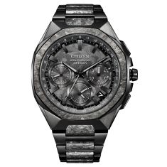 Citizen Eco-Drive Attesa Spaceship Black Limited Edition Super Titanium Watch 43.2mm - CC4107-80H Citizen Eco-Drive Attesa Spaceship Black Limited Edition Super Titanium Watch 43.2mm - CC4107-80H
