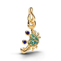 Pandora Crab Gold-Plated Dangle Charm Pandora Crab Gold-Plated Dangle Charm