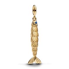 Pandora Articulated Fish Gold-Plated Dangle Charm Pandora Articulated Fish Gold-Plated Dangle Charm