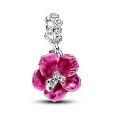 Pandora Hibiscus Dangle Charm Pandora Hibiscus Dangle Charm