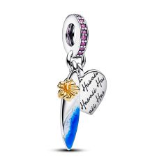 Pandora Surf Board Double Dangle Charm Pandora Surf Board Double Dangle Charm