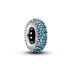Pandora Ice Blue Stone Spacer Charm Pandora Ice Blue Stone Spacer Charm