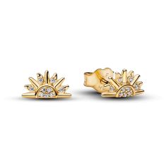 Pandora Celestial Sparkling Sun Gold-Plated Stud Earrings Pandora Celestial Sparkling Sun Gold-Plated Stud Earrings