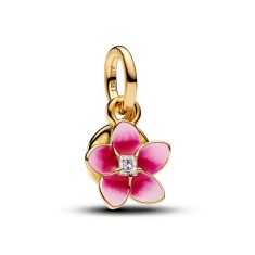 Pandora - Disney, Moana Flower Gold-Plated Dangle Charm Pandora - Disney, Moana Flower Gold-Plated Dangle Charm