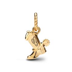 Pandora - Disney, Pixar Toy Story Cowboy Boot Gold-Plated Charm