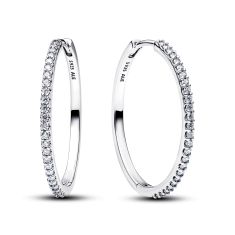Pandora Sparkling Hoop Earrings Pandora Sparkling Hoop Earrings
