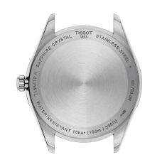 Tissot Ballade Guilloche Blue Dial Two-Tone Stainless Steel Watch 40mm - T1564102204100