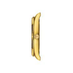 Tissot Ballade Guilloche Black Dial Gold-Plated Stainless Steel Watch 40mm - T1564103305100