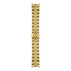 Tissot Ballade Guilloche Black Dial Gold-Plated Stainless Steel Watch 40mm - T1564103305100