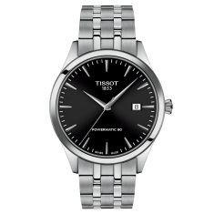 Men's Tissot T-Classic Dream Black Dial Stainless Steel Bracelet Watch 40mm - T1584071105100 Men's Tissot T-Classic Dream Black Dial Stainless Steel Bracelet Watch 40mm - T1584071105100