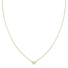 Gucci Interlocking 18k Yellow Gold Pendant Necklace Gucci Interlocking 18k Yellow Gold Pendant Necklace