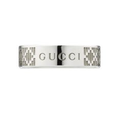 Gucci Diamante Sterling Silver Ring - Size 9 Gucci Diamante Sterling Silver Ring - Size 9