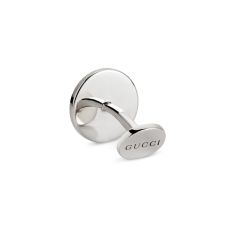 Gucci Crest Sterling Silver Cufflinks