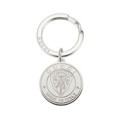 Gucci Crest Sterling Silver Keyring Gucci Crest Sterling Silver Keyring