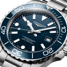Longines HydroConquest Automatic Blue Dial Stainless Steel Watch 39mm - L37884966