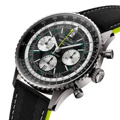 Breitling Navitimer B01 Chronograph 43 Aston Martin Aramco Formula One™ Team Watch 43mm - EB01381A1B1X1