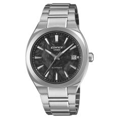 Casio Edifice Automatic Forged Carbon Black Dial Stainless Steel Watch 38mm - EFK200CD-1A Casio Edifice Automatic Forged Carbon Black Dial Stainless Steel Watch 38mm - EFK200CD-1A