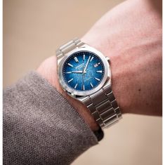 Casio Edifice Automatic Gradated Blue Dial Stainless Steel Watch 38mm - EFK200D-2A