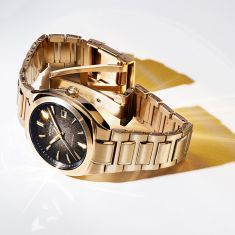 Casio Edifice Automatic Gradated Brown Dial Gold-Tone Stainless Steel Watch 38mm - EFK200DG-5A