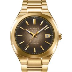 Casio Edifice Automatic Gradated Brown Dial Gold-Tone Stainless Steel Watch 38mm - EFK200DG-5A