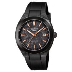 Casio Edifice Automatic Forged Carbon Black Dial Black Resin Band Watch 38mm - EFK200XPB-1A Casio Edifice Automatic Forged Carbon Black Dial Black Resin Band Watch 38mm - EFK200XPB-1A
